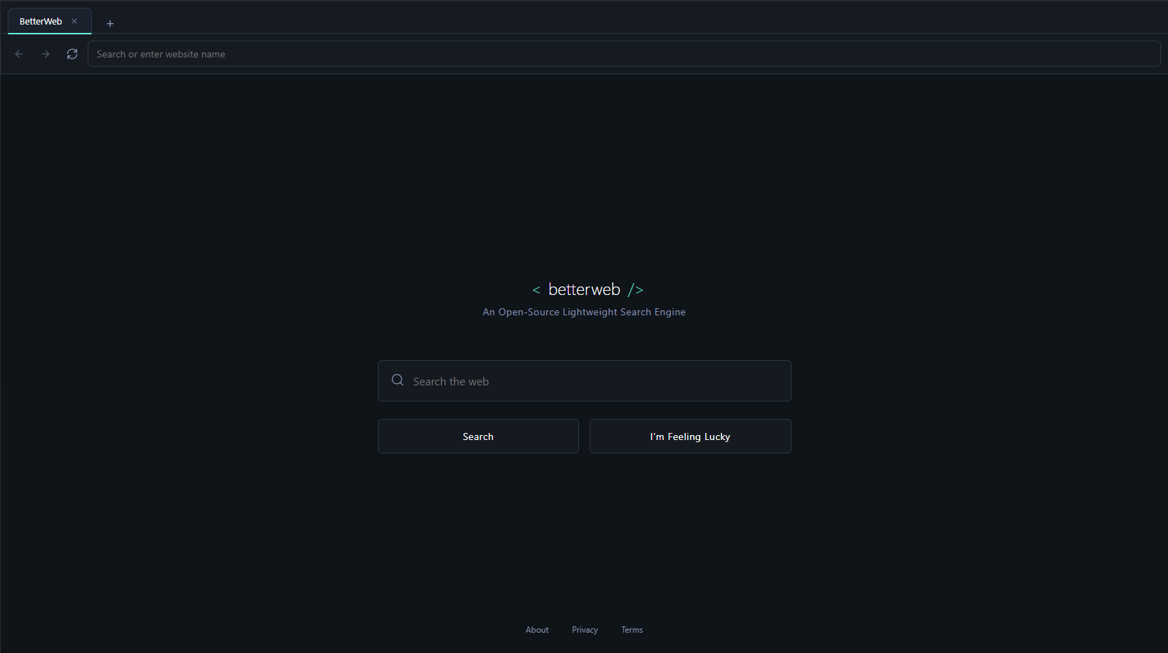 BetterWeb Dark Mode